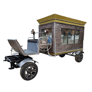 2024 Modern Design Coffin Cart Antique Electric Funeral Vehicle Hearse Cart Electric Vintage Funeral Car For Sale