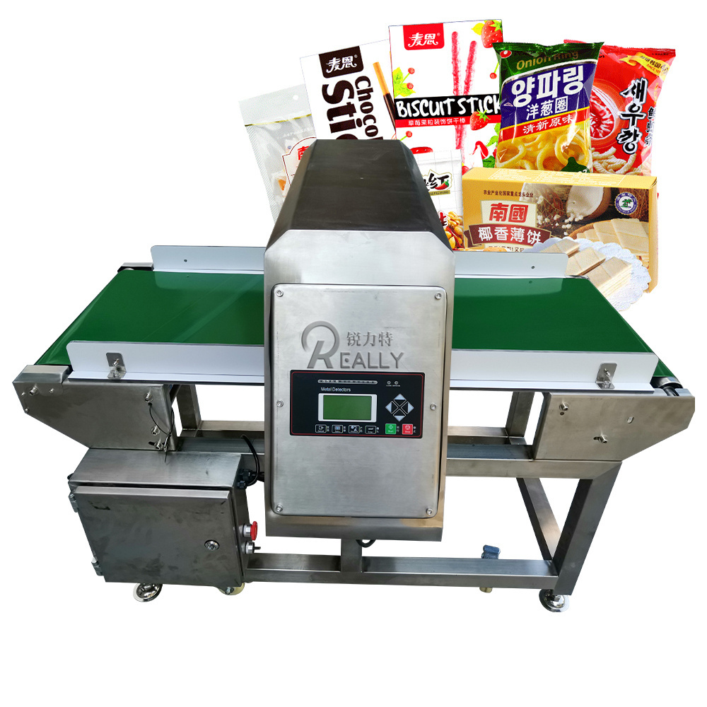 OEM Food Industry Metal Detector Machine Professional Packaging Detectors High Sensitivity Industrial Metal Detectors