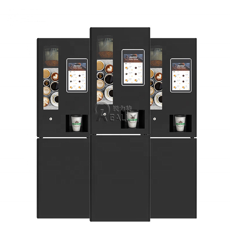 Low Price Instant Coffee Vending Machine for Business Card Payment for Automatic Vending Machine Drinks Vendor Machine