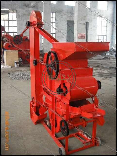 2022 1000KG/H Low Broken Rate Groundnut Shell Remover Peeling Peanut Shell Removing Machine for Sale