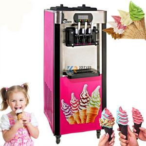 2024  Commercial Italian Gelato Machine 20-25L/H Soft Ice Cream Maker Thailand Yogurt Ice Cream Machine with Brand Compressor