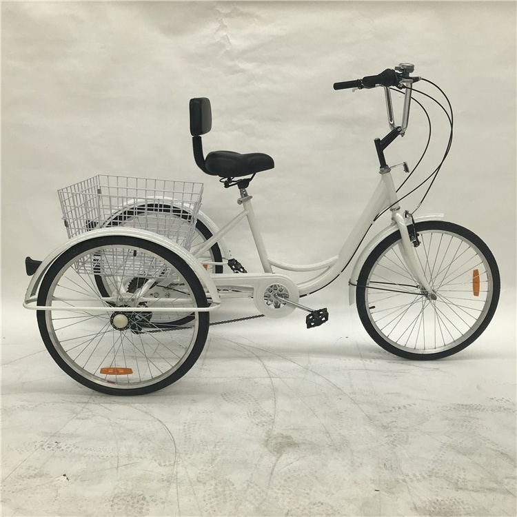 OEM Hot Sell Electric Non-electric Mini Outdoor Adult Tricycle Retro Coffee Bike Three Wheel Bike Cargo Bike