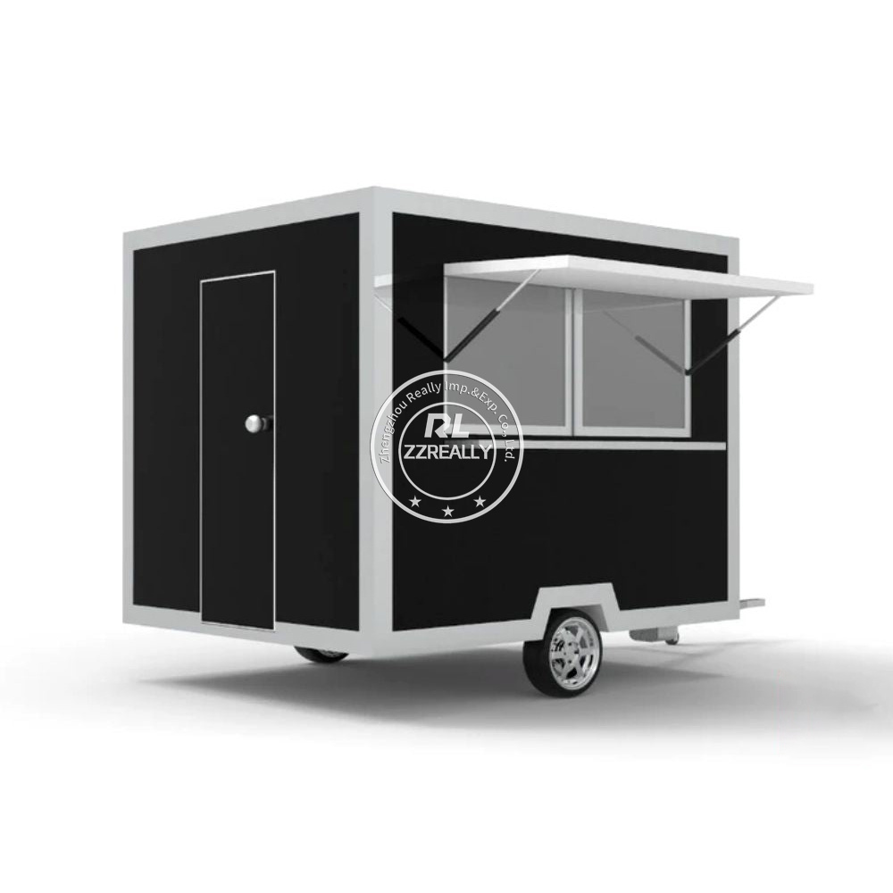 2024 USA Standard Mobile Food Cart Hot Dog Stand Wine Bar Coffee Van Ice Cream Gelato Cart Food Truck