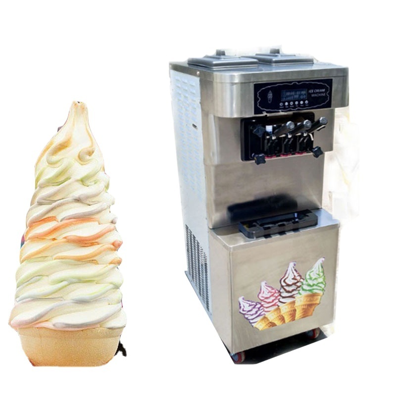 OEM 2200 w 30-40L/H bangladesh ice cream machine table top home snow swirl ice cream machine business