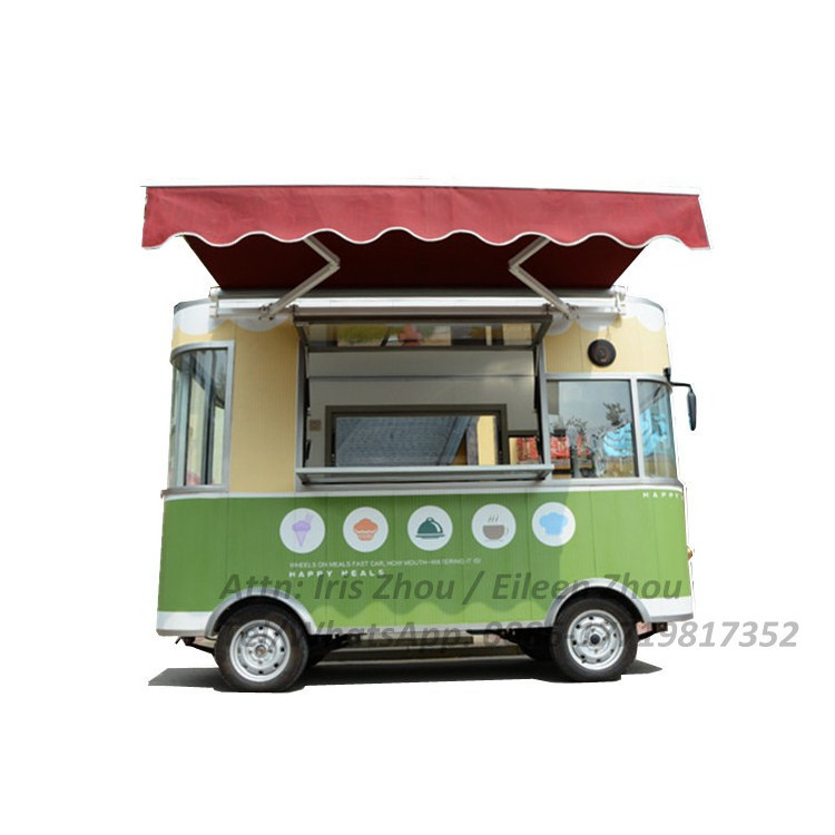 2024 Hot Selling Street Vending Carts/Food trucks for sale in china Mobile Fast Kiosk/Europe Fast Mobile Food Trailer