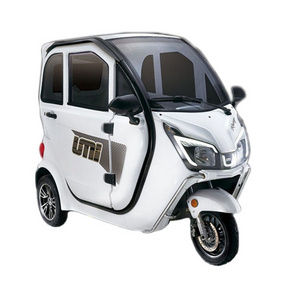 OEM Hot Sale Electric Tricycle with Closed Cabin Type Tuk Tuk Three Wheel Car Solar Passenger Tricycle