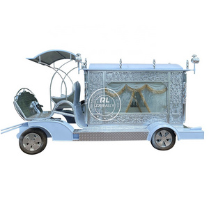 Customize Hot sale Style Funeral Electric Hearse Funeral Carriage Car Horse Drawn Carriage Hearse Horse Carriage