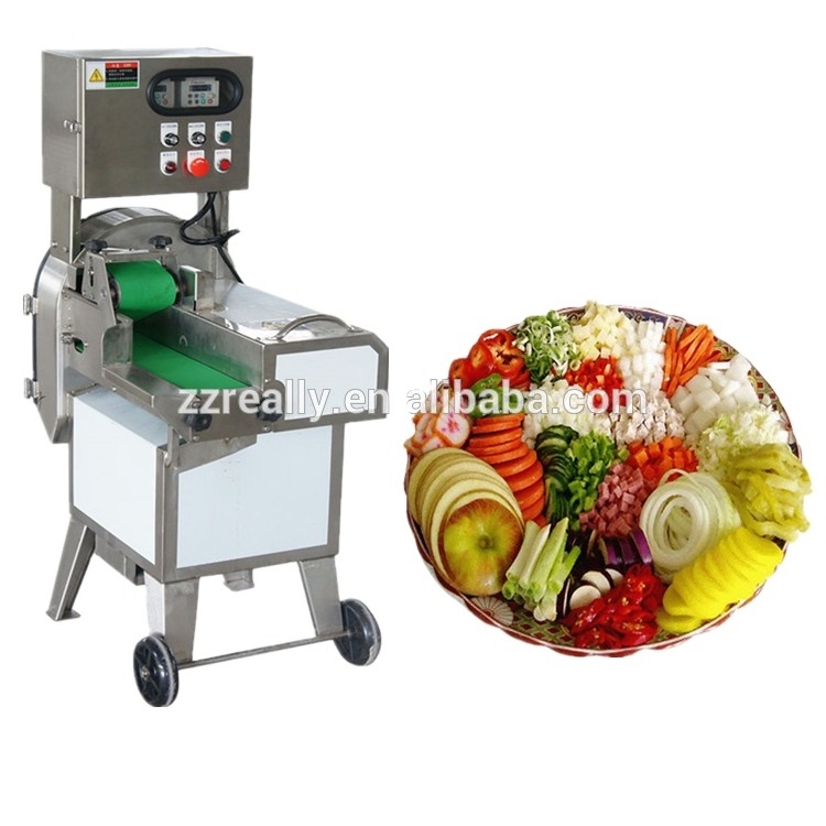 Industrial Automatic Vegetable Slicer Commercial Cabbage Potato Garlic Parsley Cutting Machine