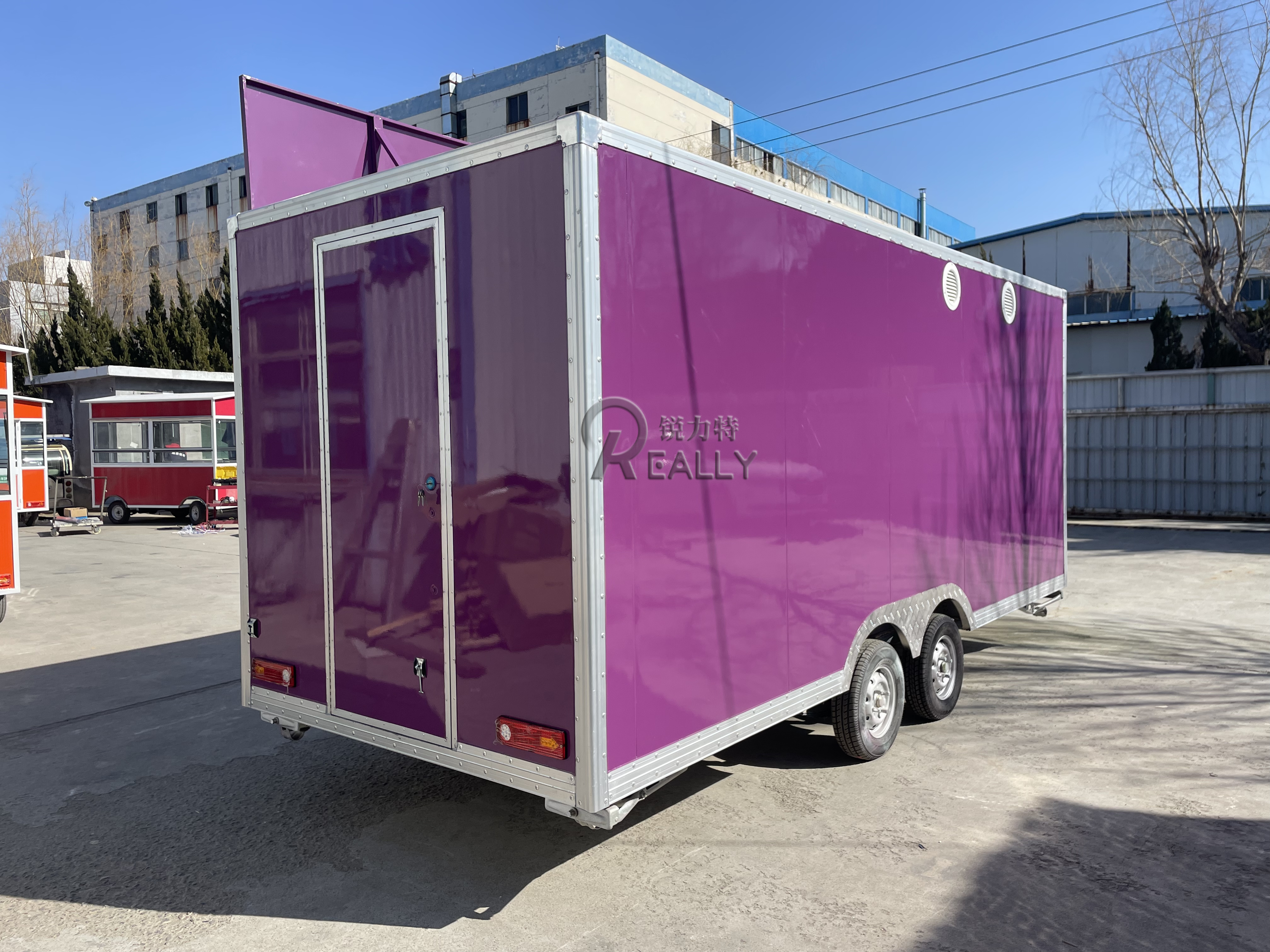 Prime Quality China Bbq Food Trucks Hot Dog Mobile Ristorante Food Trailer Sales Pink Pizza Ice Cream Food Truck