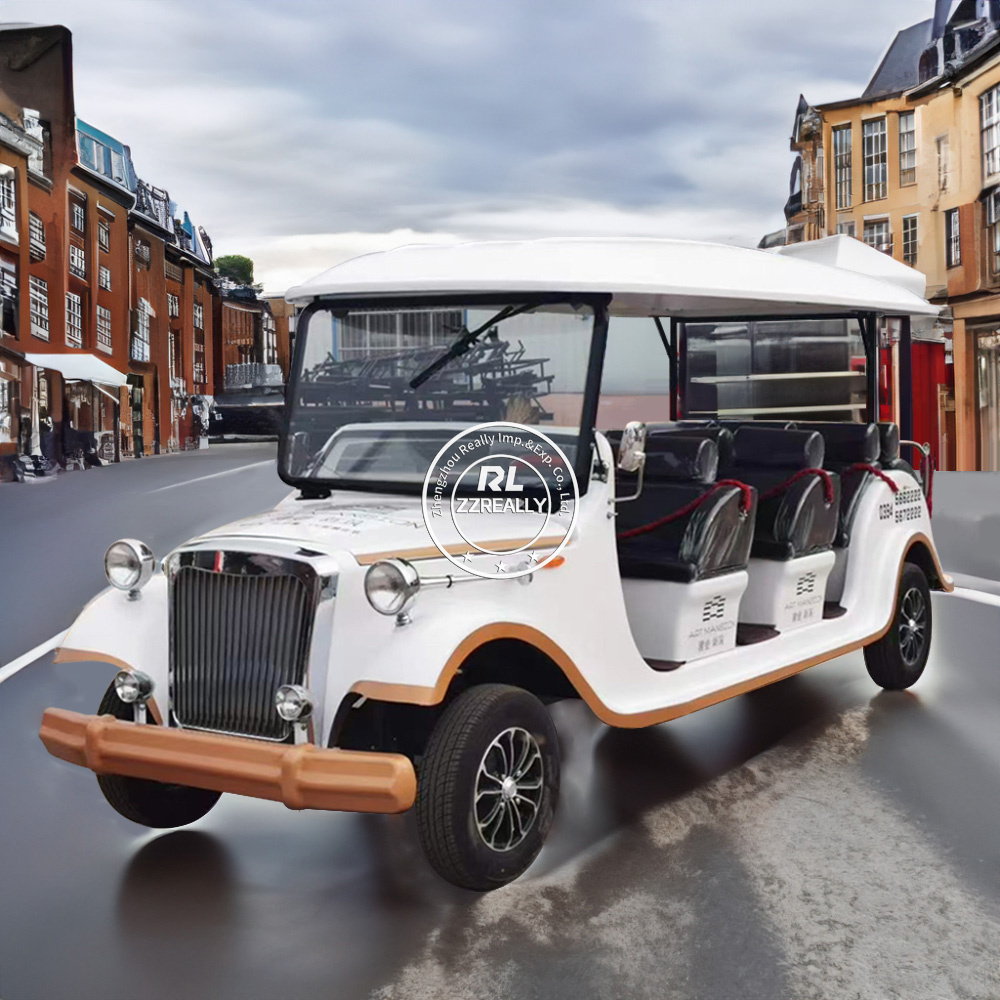 Mobile Street Legal Old Retro Golf Cart Buggy Antique Sightseeing Cart Electric Vintage Classic Car For Adults