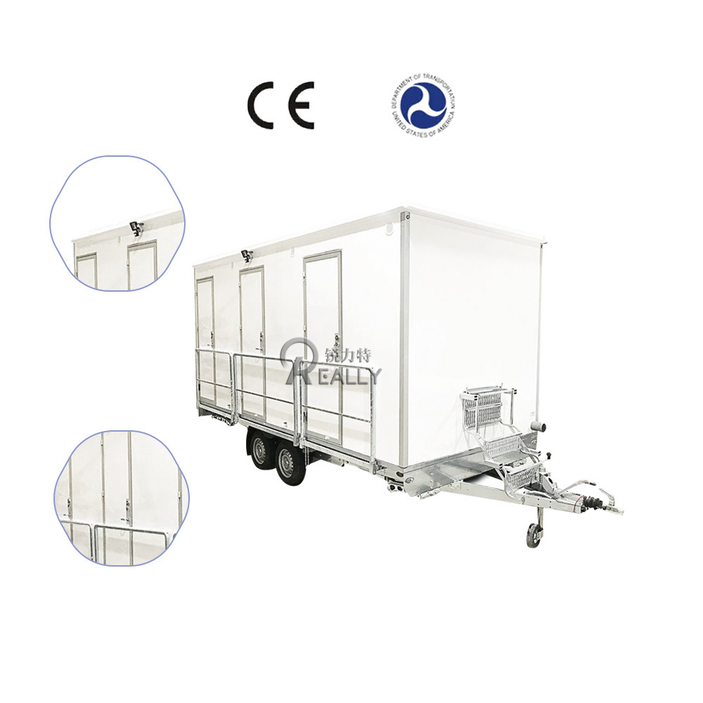 China Outdoor Mobile Bathroom Portable Restroom Trailers Used Portable Toilets For Sale