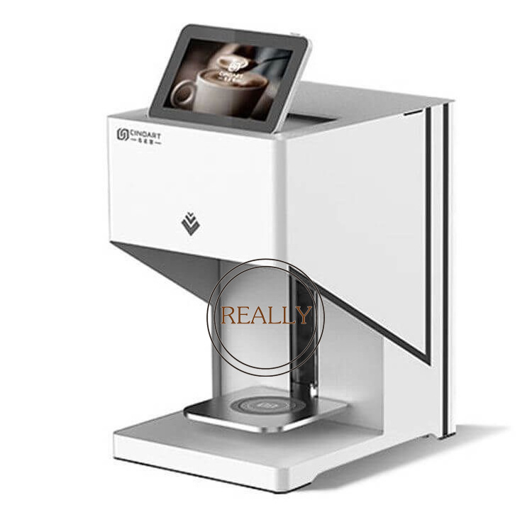 2024 commercial selfie 3D coffee printer machine small body coffee printer for sale