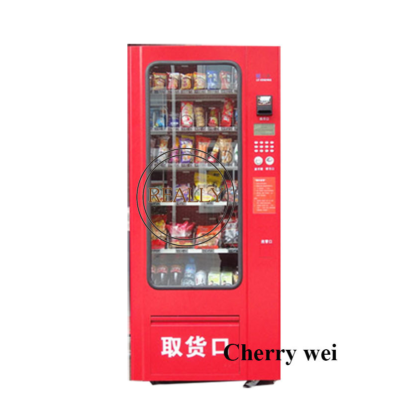 OEM Hottest Mall Snack and Cold Drink Vending Machine with Lift System