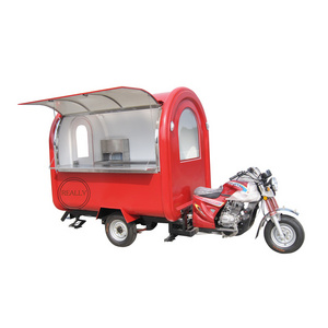 2024 best mobile food car with wheels motorcycle food trailer kiosk food cart with wheels