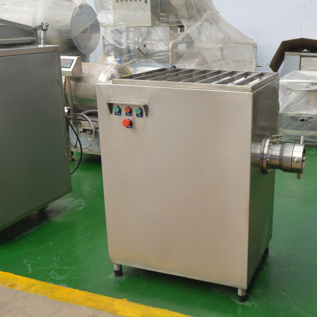 2022 1000kg/hour Industrial Frozen Fresh Meat Mincer Stainless Steel Electric Food Mixer Beef Pork Grinder Cutter Machine