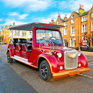 Mobile Street Legal Old Retro Golf Cart Buggy Antique Sightseeing Cart Electric Vintage Classic Car For Adults