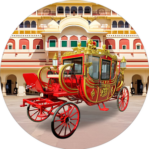 OEM Royal Horse Carriage Wedding Style Park Sightseeing Tour Carriages For Sale Drawn Wheeled Vehicle Retro Cart