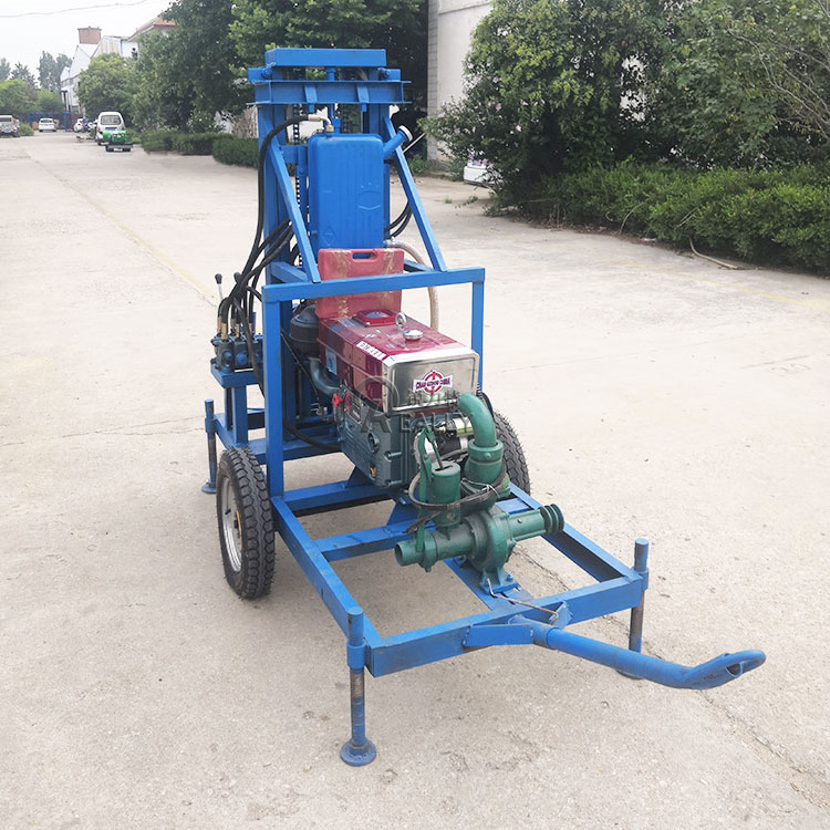 Drilling Machine Portable Hydraulic Pneumatic Core Drilling Rig Depth Well Rock Geological Digger For Drill Mine Land