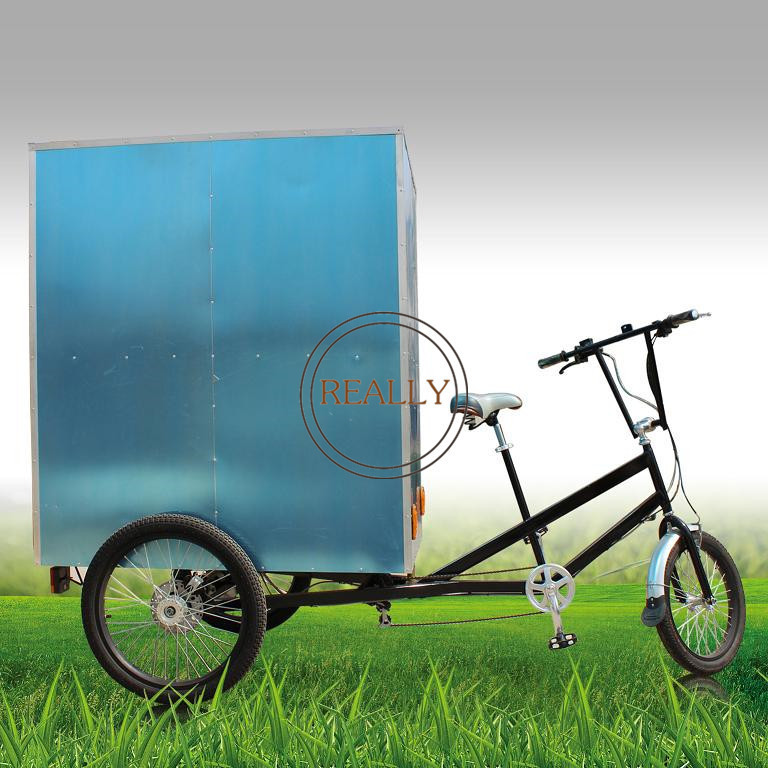 2024 COURIER TRIKE  3 Wheel Food Truck  Used for Cargo Transportation Electric Cargo Bike for Sale