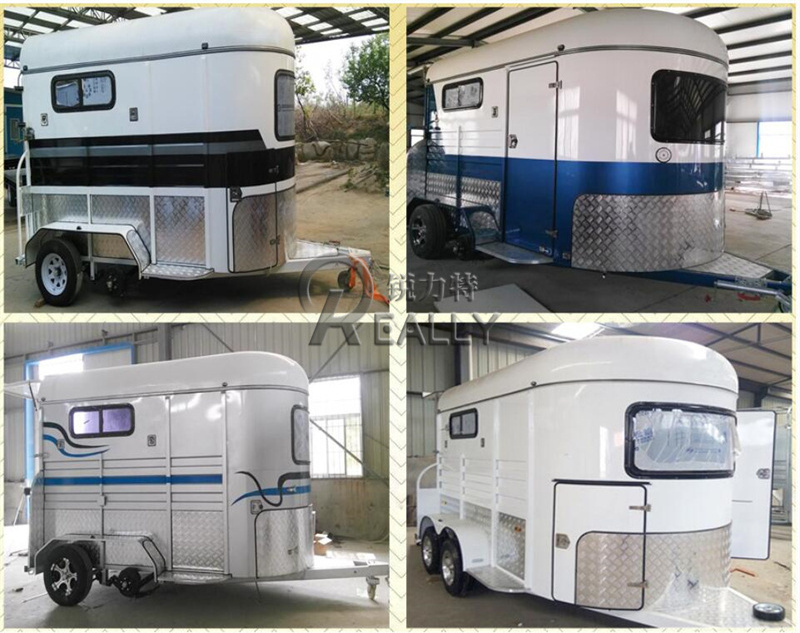 2024 2 Horse Trailer Trailer for Horse Small Cheap Fiberglass China Other Trailers