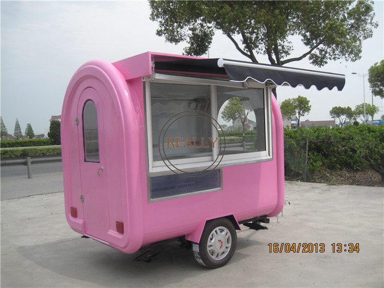 2024 Beach Drink Truck / Hamburger Coffee Ice Cream cart / Food Trailer high quality food trailer for sale