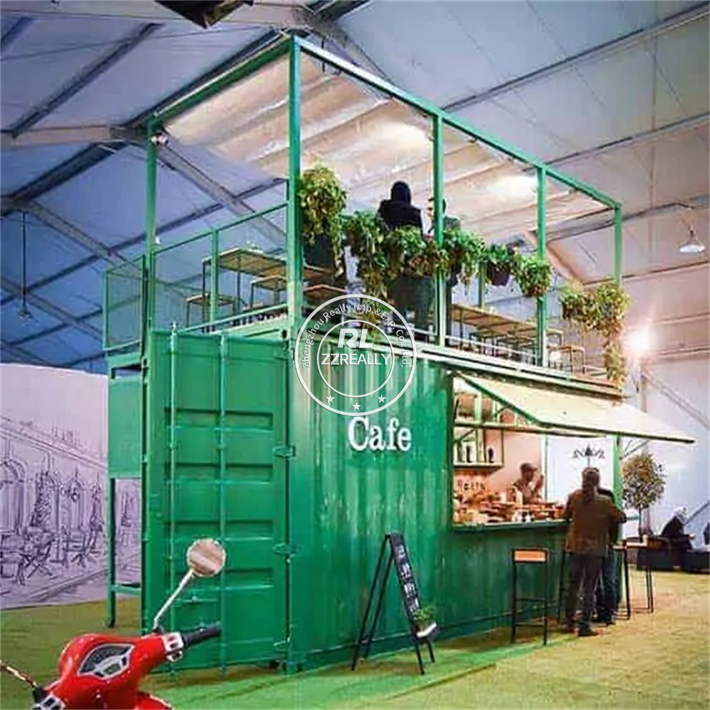 2024 Shipping Container 53ft Customized Logo Container 20 Ft New Cafa Shipping Container Coffee Shop