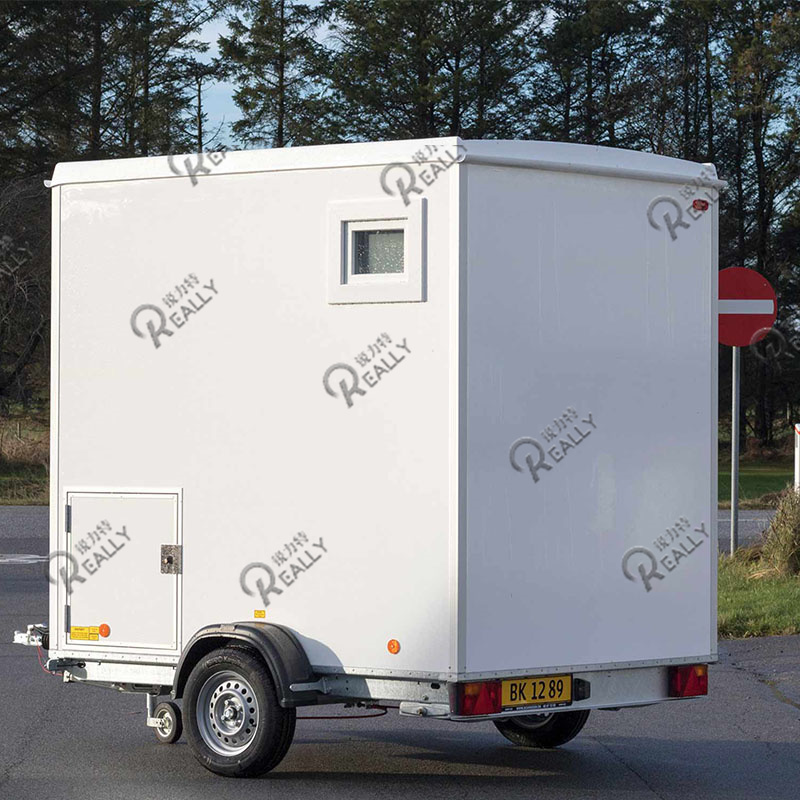 Outdoor Single Bathroom Trailer Mobile Toilet Customize Luxury Portable Toilet Truck for Organization