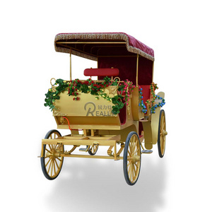 2024 Cart 4 Wheels Horse Carriage Park Sightseeing Tour Horse Carriage Tourist Special Transportation