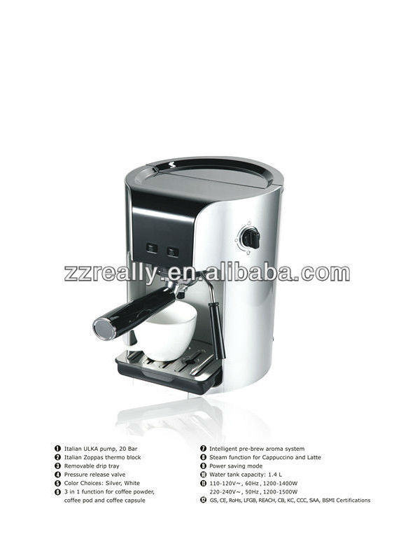 2024 Small coffee machine sale / Cappuccino pump pressure coffee maker