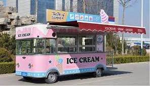 DOT CE Certification Street Mobile Food Truck Snack Tea Cotton Candy Fast Food Cart Park Ice Cream Electric Car