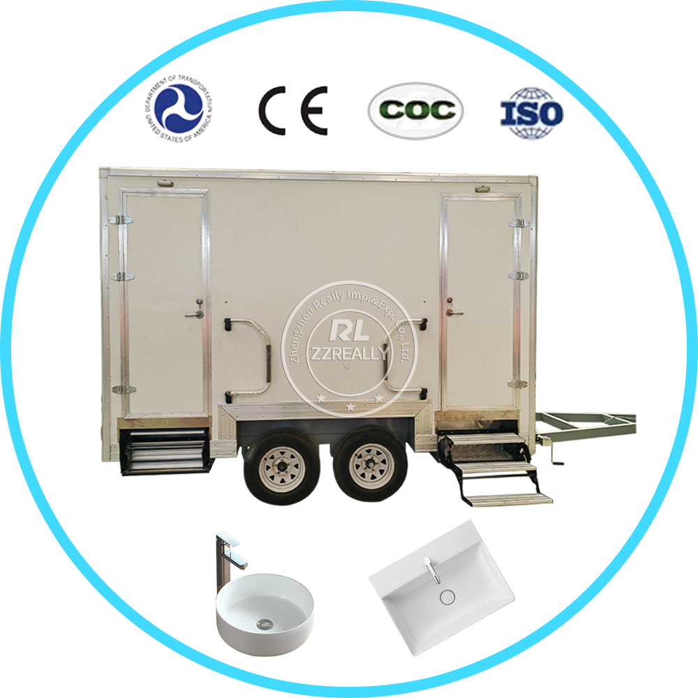 2024 Portable Restroom Toilet Trailers Mobile Portability Plastic Camping Cabin Toilet For Sale Temporary Toilet Room