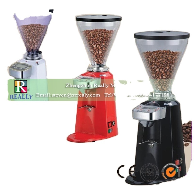 2022 Commercial mini 110v 220v Electric Fully Automatic coffee bean grinder