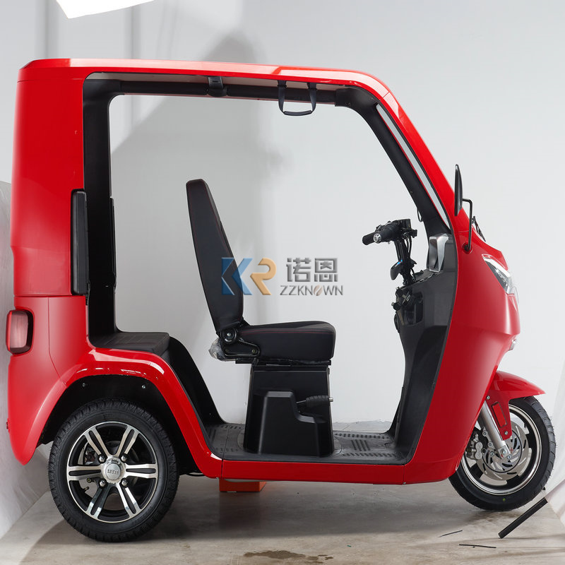 72V 2200W EEC New energy arrival electric tricycles vehicles with plastic cabin for the handicapped Bottom Price