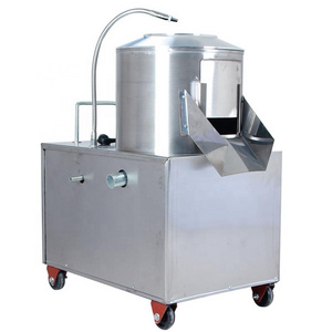 OEM large capacity commercial potato peeler and slicer machine/potato peeling machine