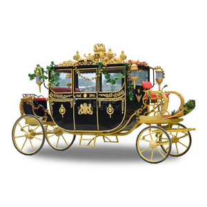 2024 Wedding Ancient Marathon Exhibition Horse Carriage European Royal Family Carriage