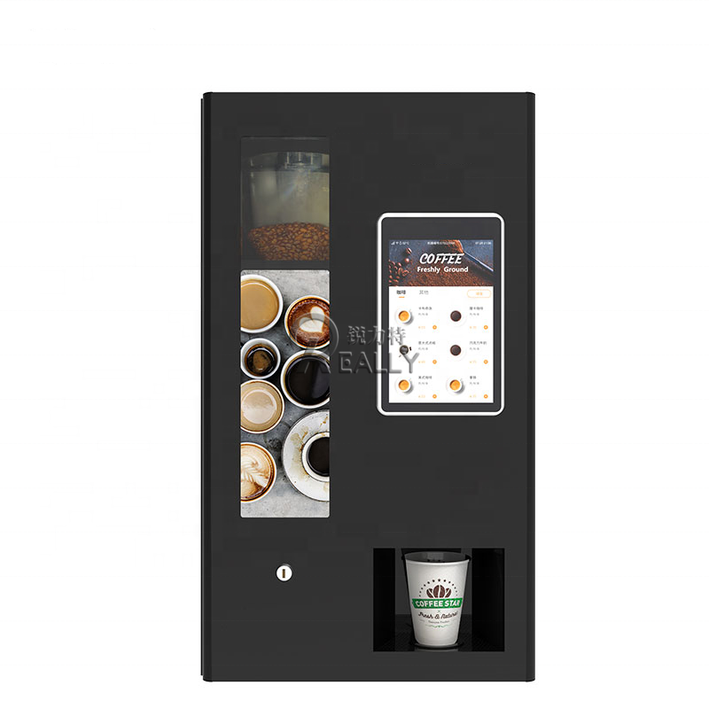 Low Price Instant Coffee Vending Machine for Business Card Payment for Automatic Vending Machine Drinks Vendor Machine