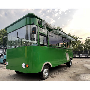 Electric Catering Custom Luxury Coffee Food Van Cart Vintage Ice Cream Food Trucks For Sale