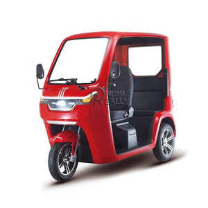 72V 2200W EEC New energy arrival electric tricycles vehicles with plastic cabin for the handicapped Bottom Price