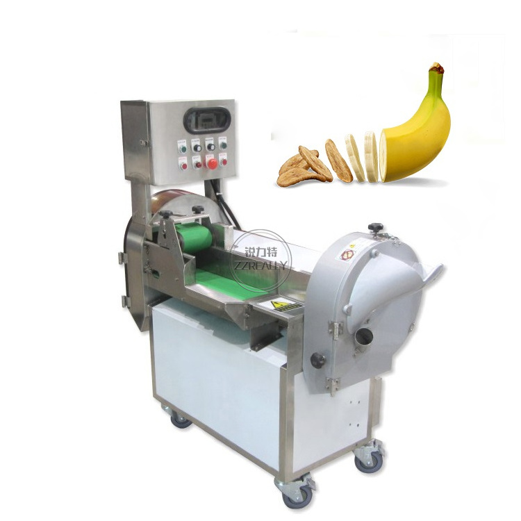 OEM High Efficiency Commercial Fruit And Vegetable Cutter Electric Multifunctional Plantain Vegetable Cutter Slicer