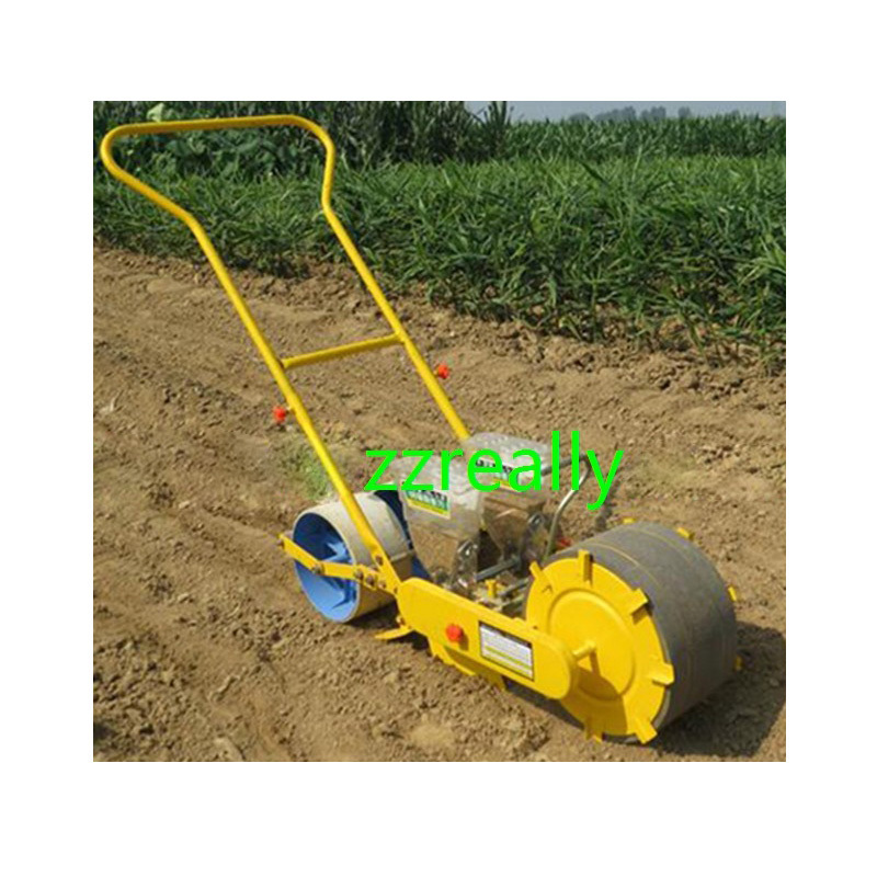 2022 Hand Push Corn Seeder Manual Planter Machine Seeds Fertilizer Sowing Machine