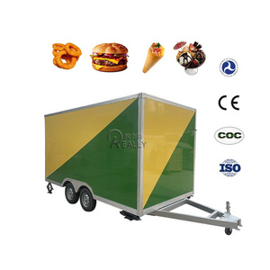 Popular Trailers Food Stand Ice Cream Cart Beer Bike Mobile Food Carts  Design For Outdoor