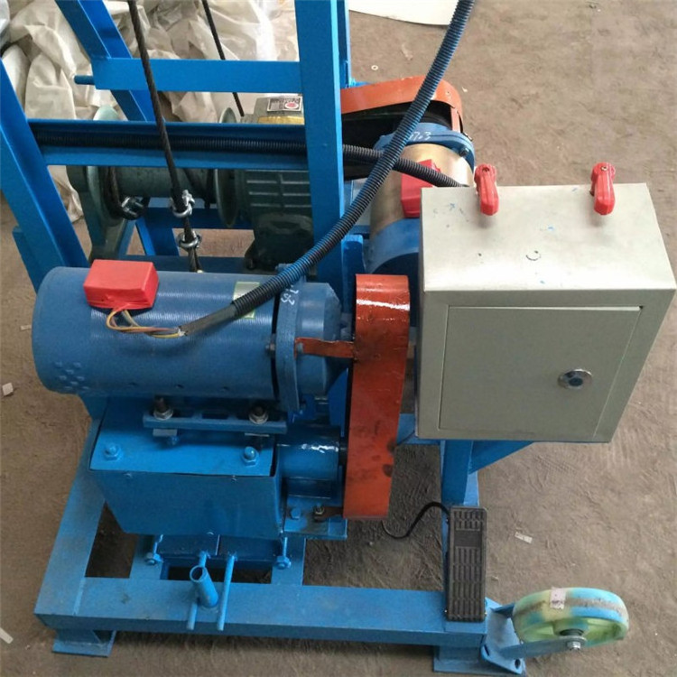 OEM Small Electric Well Rig Ground Source Heat Pump Household Water Drilling Rig Depth of 100 Meters  Civil Hydraulic Drilling Rig