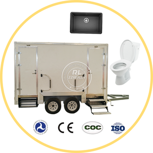 2024 Portable Restroom Toilet Trailers Mobile Portability Plastic Camping Cabin Toilet For Sale Temporary Toilet Room