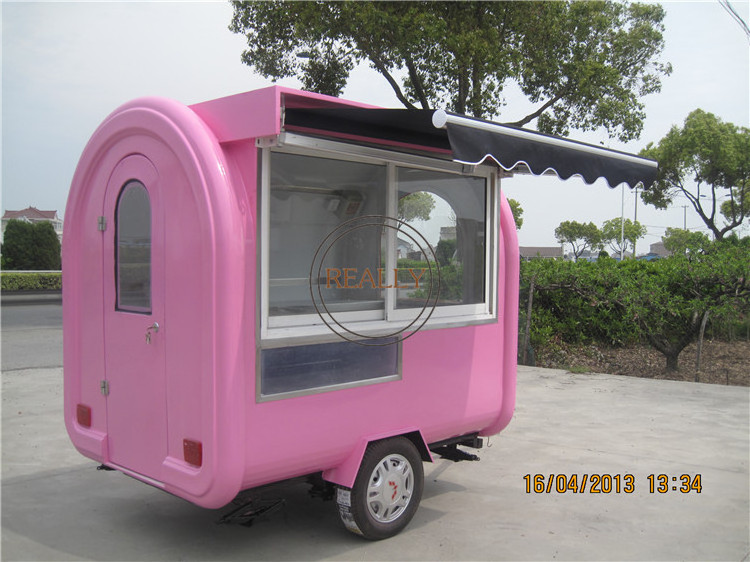 2024 Beach Drink Truck / Hamburger Coffee Ice Cream cart / Food Trailer high quality food trailer for sale