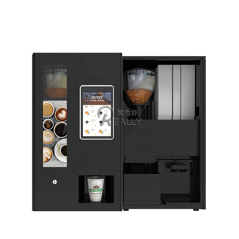 Low Price Instant Coffee Vending Machine for Business Card Payment for Automatic Vending Machine Drinks Vendor Machine