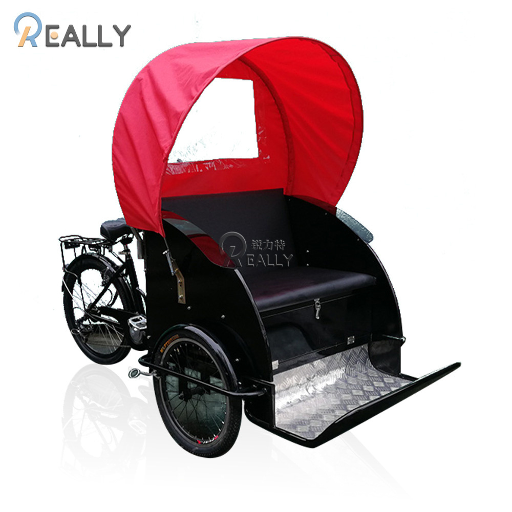 OEM Customized Electric Cargo Bike Rickshaw Adult Tricycles for Carrying Passengers