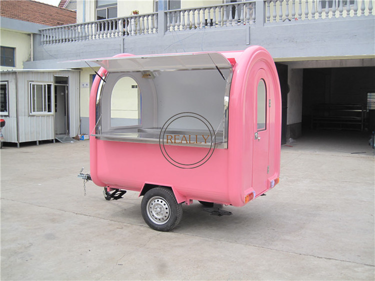 2024 Hot Sale Fast Food Truck with Awnings Mobile Food Truck Food Trailers Fully Equipped