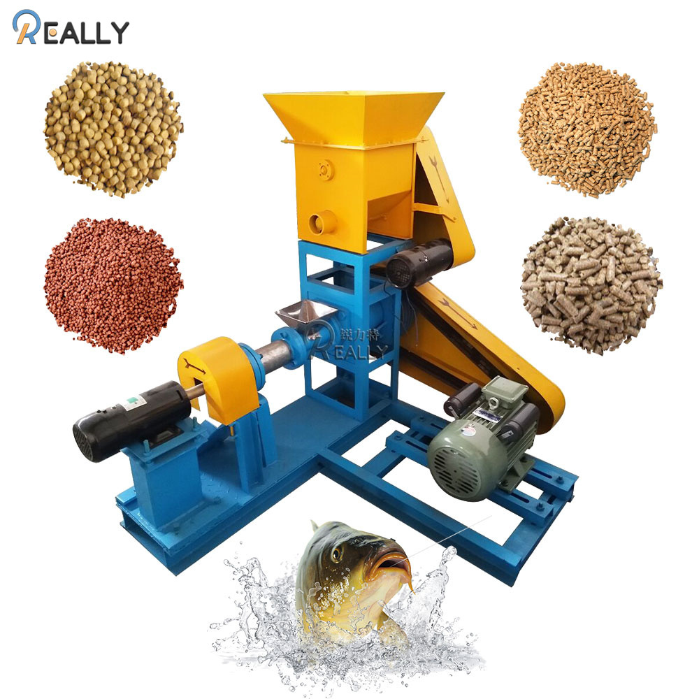 High Productivity Floating Fish Feed Pellet Machine Pet Bird Piglets Food Mill Extruder Machine