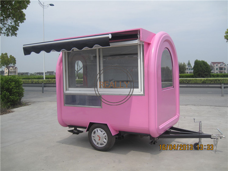 2024 Beach Drink Truck / Hamburger Coffee Ice Cream cart / Food Trailer high quality food trailer for sale