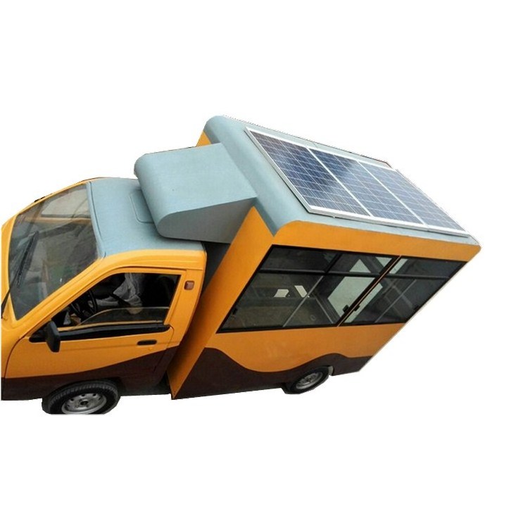 2024 Solar power mobile vending units electric van / electric scooters / electric food trucks